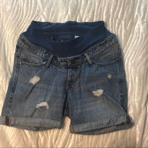H&M Denim Maternity shorts
